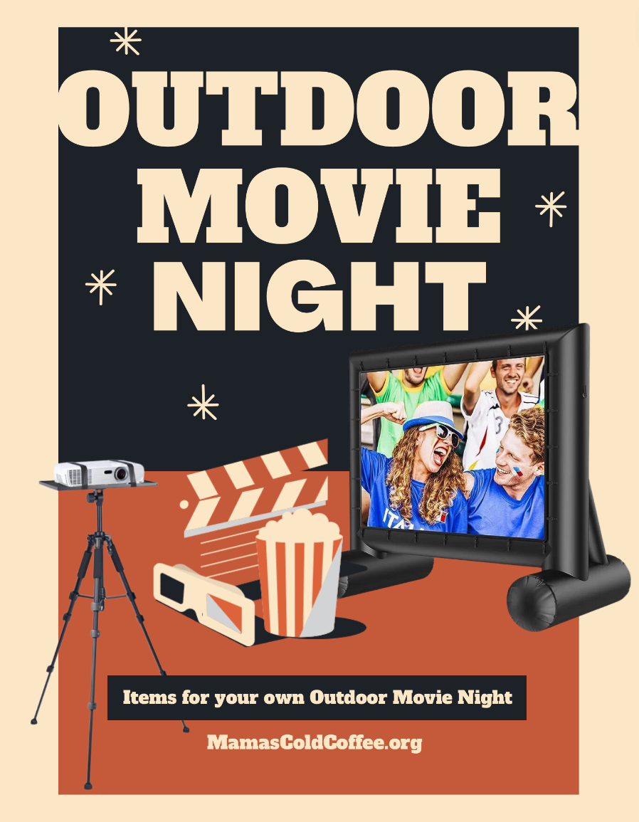 Items for Outdoor Movie Nights
